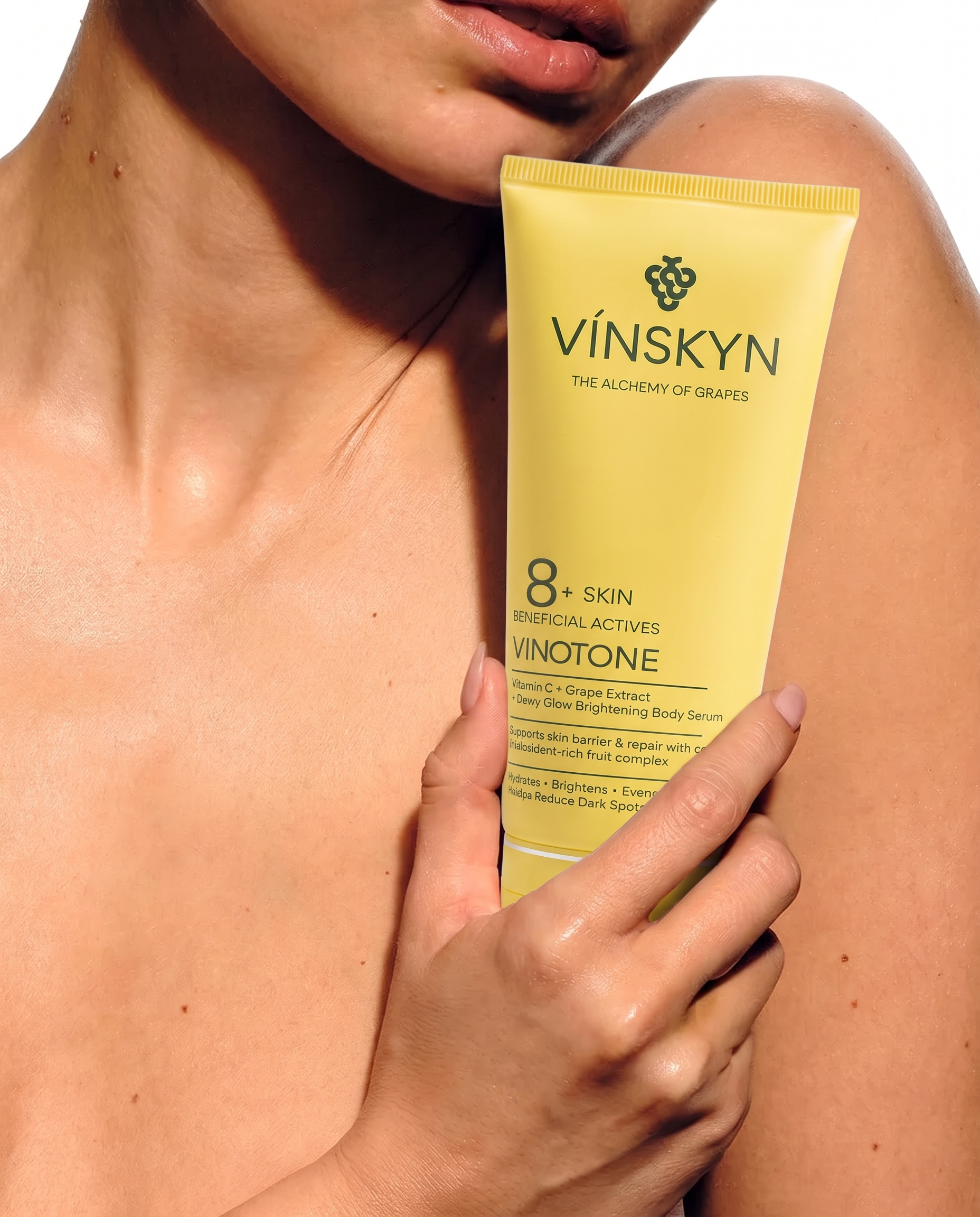 VINETONE - Vitamin C + Grape Extract Dewy Glow Brightening Body Serum
